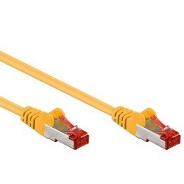 Cavo di rete Patch in CCA Schermato Cat. 6 Giallo F/UTP 0,5 m Bulk