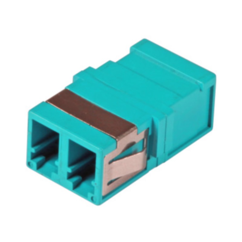 Adattatore a Bussola Keystone LC Duplex Multimodale Acqua OM3 Adattatore a Bussola Keystone LC Duplex Multimodale Acqua OM3