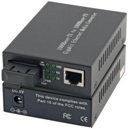 Convertitore RJ45 / SC Gigabit Monomodale