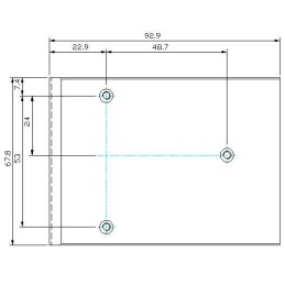 Convertitore RJ45 / SC Gigabit Monomodale