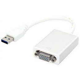 Cavo Convertitore Adattatore da USB 3.0 USB A Maschio a VGA Femmina
