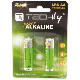 Blister 2 Batterie High Power AA Stilo Alcaline LR06 1,5V
