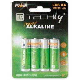 Blister 4 Batterie High Power Stilo AA Alcaline LR06 1,5V