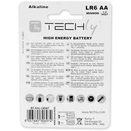 Blister 4 Batterie High Power Stilo AA Alcaline LR06 1,5V