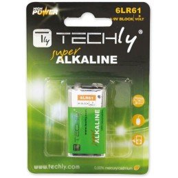 Blister 1 Batteria High Power Alcalina 6LR61 9V