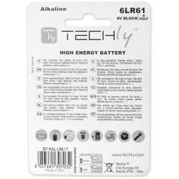 Blister 1 Batteria High Power Alcalina 6LR61 9V