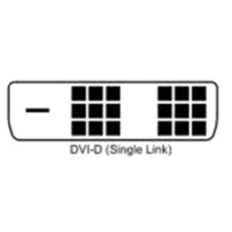 Cavo Monitor DVI digitale M/M Single Link 1,8m (DVI-D)