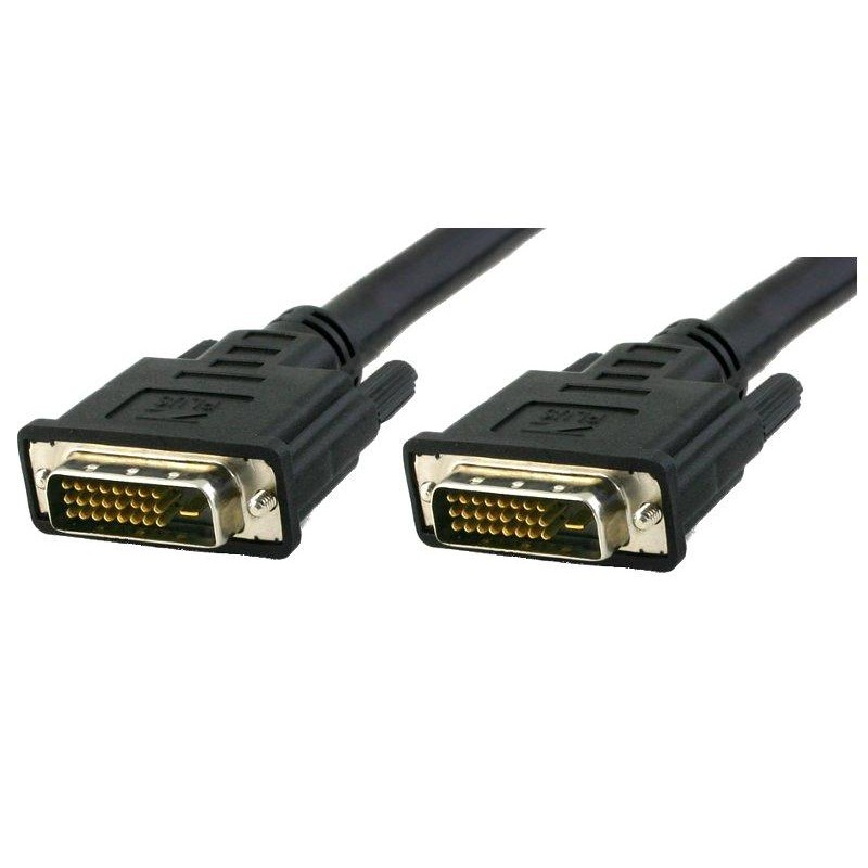 Cavo Monitor DVI digitale M/M dual link 3 mt (DVI-D) Cavo Monitor DVI digitale M/M dual link 3 mt (DVI-D)