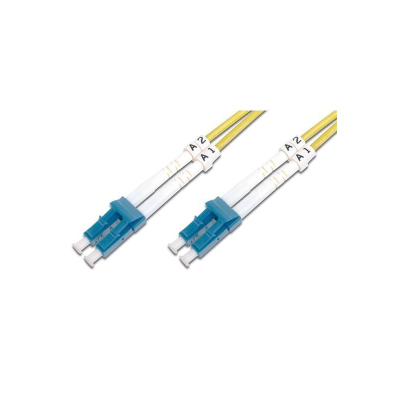 Cavo Fibra Ottica Monomodale OS2 LC/LC 9/125 1 m