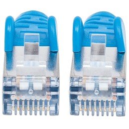 Cavo Patch Cat.7 Plug RJ45 6A S/FTP LSZH 0,5m Blu