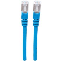 Cavo Patch Cat.7 Plug RJ45 6A S/FTP LSZH 0,5m Blu