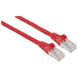 Cavo Patch Cat.7 Plug RJ45 6A S/FTP LSZH 1m Rosso