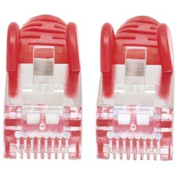 Cavo Patch Cat.7 Plug RJ45 6A S/FTP LSZH 1m Rosso