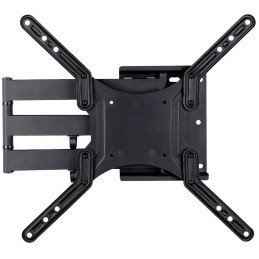 Supporto a Muro Ultra Slim per TV LED LCD 23-55" Nero