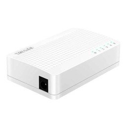 Switch Ethernet Desktop Compatto 5 Porte 10/100 Mbps Bianco