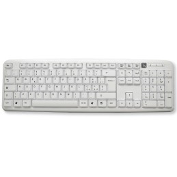 Tastiera 105 tasti USB Standard, colore Bianco