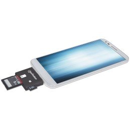 Mini Lettore Micro USB di Memorie SD/MicroSD per Smartphone e Tablet