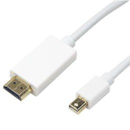 Cavo Monitor Mini DisplayPort (Thunderbolt) / HDMI 2m Bianco