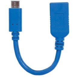 Cavo Superspeed USB A Femmina USB-C™ Maschio 15cm Blu