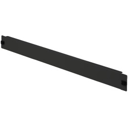 Pannello Cieco Toolless 2 Clip per Armadi Rack 19" 1U Nero