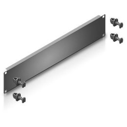 Pannello Cieco Toolless 2 Clip per Armadi Rack 19" 1U Nero