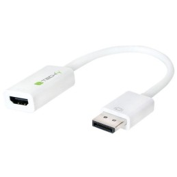 Adattatore Attivo DisplayPort 1.2 Maschio / HDMI Femmina 15cm Bianco