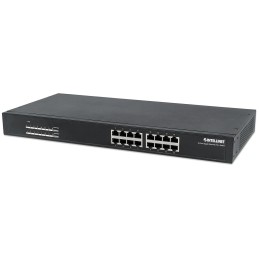 Switch Gigabit 16 Porte Ethernet PoE+ Nero