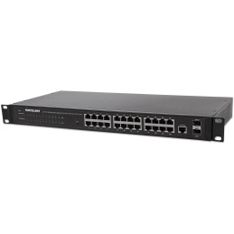 Switch 24 porte Web-Managed Gigabit Ethernet con 2 porte SFP