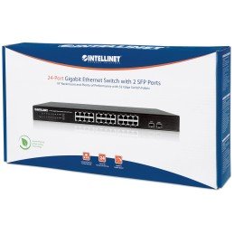 Switch Gigabit Ethernet 24 Porte + 2 Porte SFP