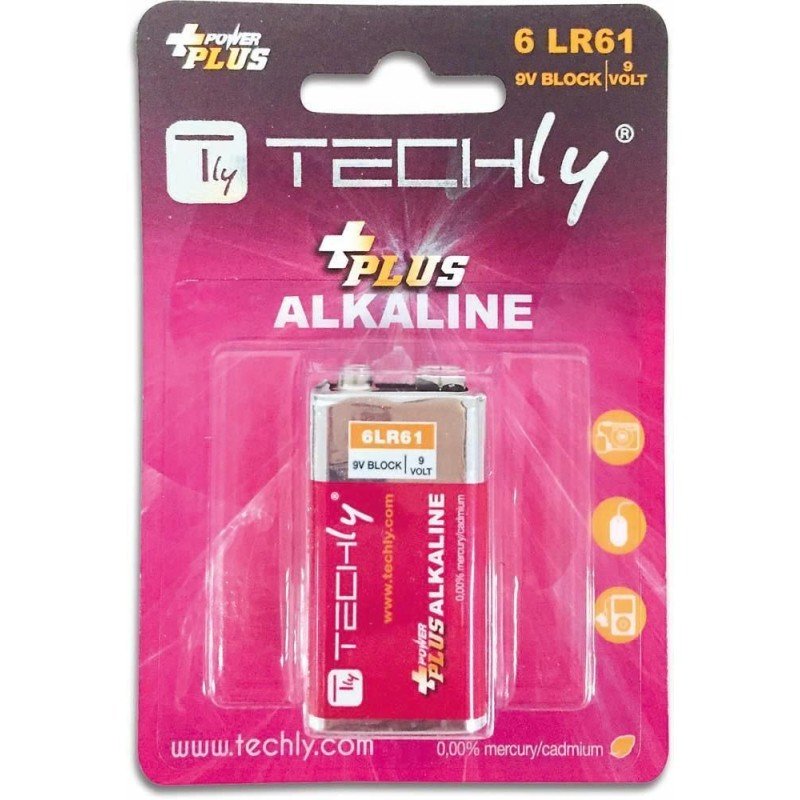 Blister 1 Batteria Power Plus Alcalina 6LR61 9V Blister 1 Batteria Power Plus Alcalina 6LR61 9V