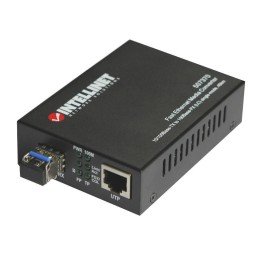 Convertitore RJ45 10/100 con modulo SFP Fast ethernet Monomodale