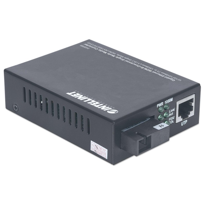 Media converter Gigabit Ethernet WDM Bidirezionale Single Mode RX1550/TX1310