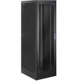 Armadio Server Rack 19" 600x1000 27U Nero Serie Lite Porta Grigliata