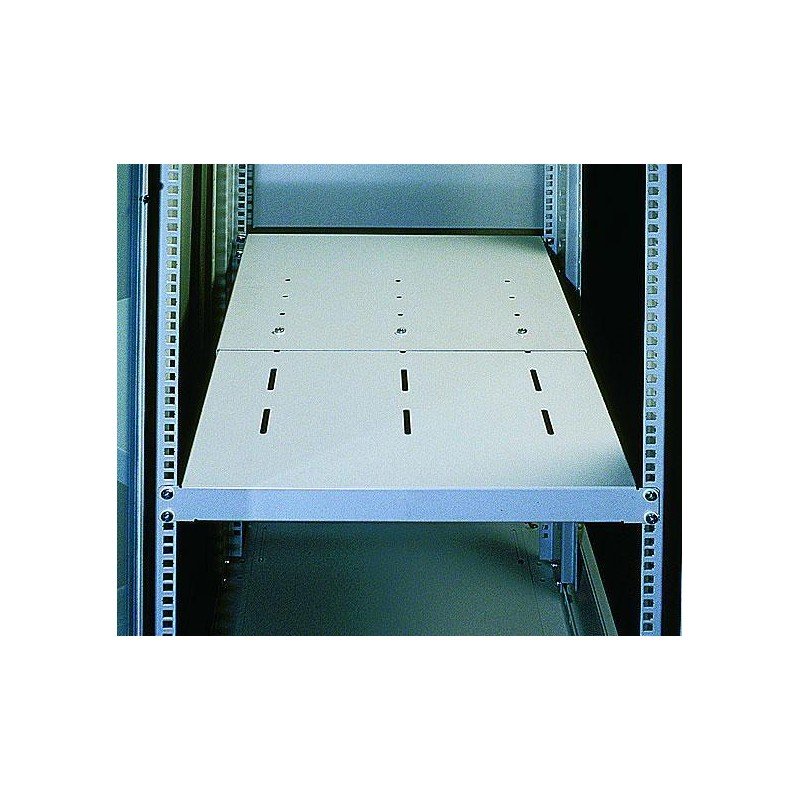 Mensola estensibile per Rack 19" 1U Nero 4 punti Mensola estensibile per Rack 19" 1U Nero 4 punti