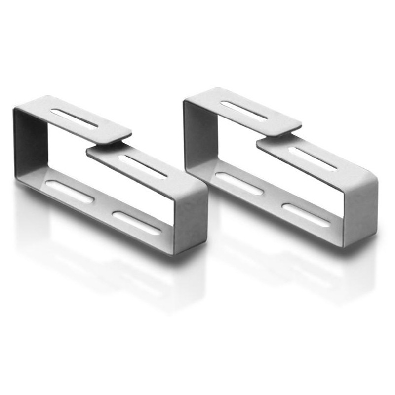 Anello Largo Passacavi per Armadi Rack Grigio Anello Largo Passacavi per Armadi Rack Grigio