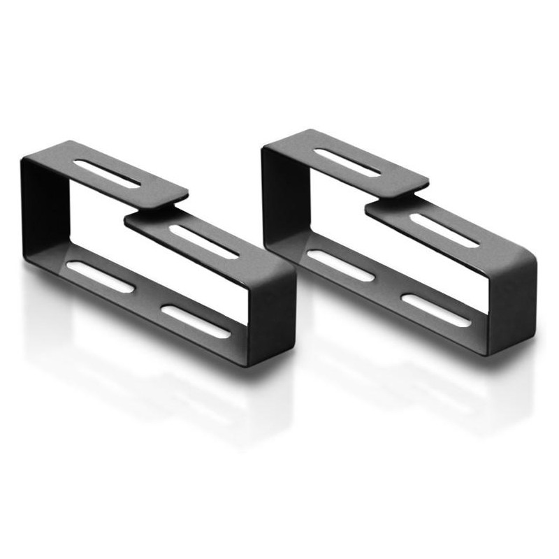 Anello Largo Passacavi per Armadi Rack Nero Anello Largo Passacavi per Armadi Rack Nero