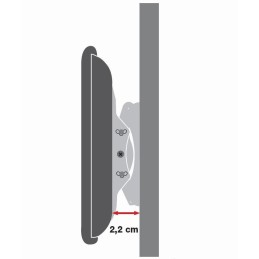 Supporto a Muro per TV LED LCD 42-80" Ultra Slim fisso H400mm