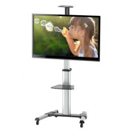 Supporto a Pavimento con una Mensola Trolley TV LCD/LED/Plasma 37-70"