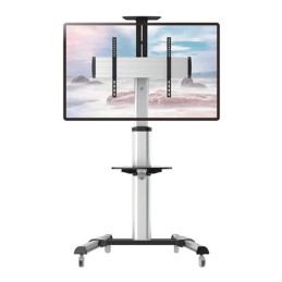 Supporto a Pavimento con una Mensola Trolley TV LCD/LED/Plasma 37-70"