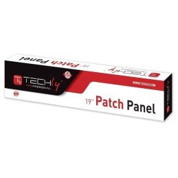 Pannello Patch UTP 24 Posti RJ45 Cat.5E Techly