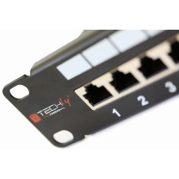 Pannello Patch STP 24 Posti RJ45 Cat.6 Techly