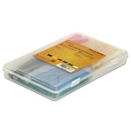 Kit 230 Tubi Colorati Guaina Termorestringente per Isolamento Cavi