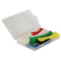 Fascette Fermacavo Colorate Kit da 350 pz con Utensile Tirafascette