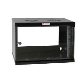 Armadio Rack 19" a Muro 6U prof. 450 Nero Assemblato