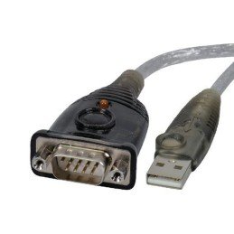 Convertitore Adattatore da USB a Seriale RS-232 Trasparente