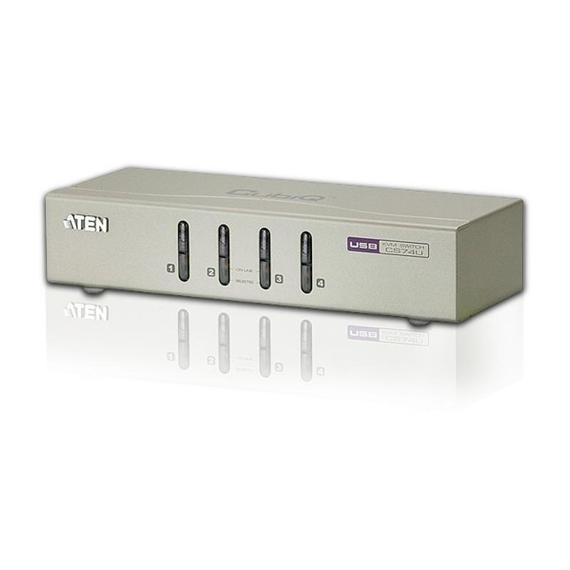 Switch KVM USB a 4 Porte, CS74U