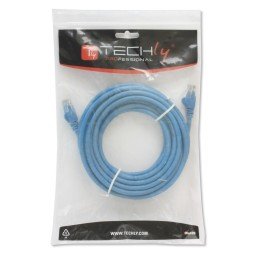 Cavo di rete Patch in CCA Cat.6 Blu UTP 1,5m