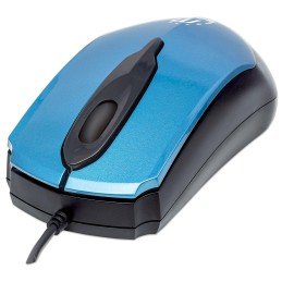 Mouse Ottico USB MO2 1000dpi Blu