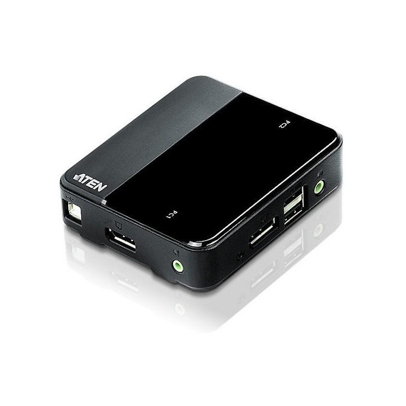 Switch KVM DisplayPort USB a 2 porte 4K UHD, CS782DP