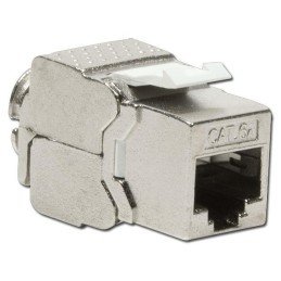 Frutto Keystone RJ45 Cat6A 10Gigabit STP 180° Tooless Slim